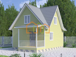 Каркасный дом 6х9