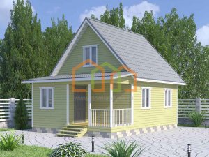 Каркасный дом 6х8